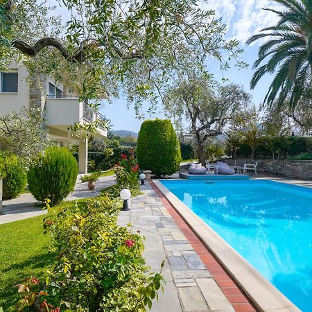 Luxury Villa Fotini Limenas  Exterior foto