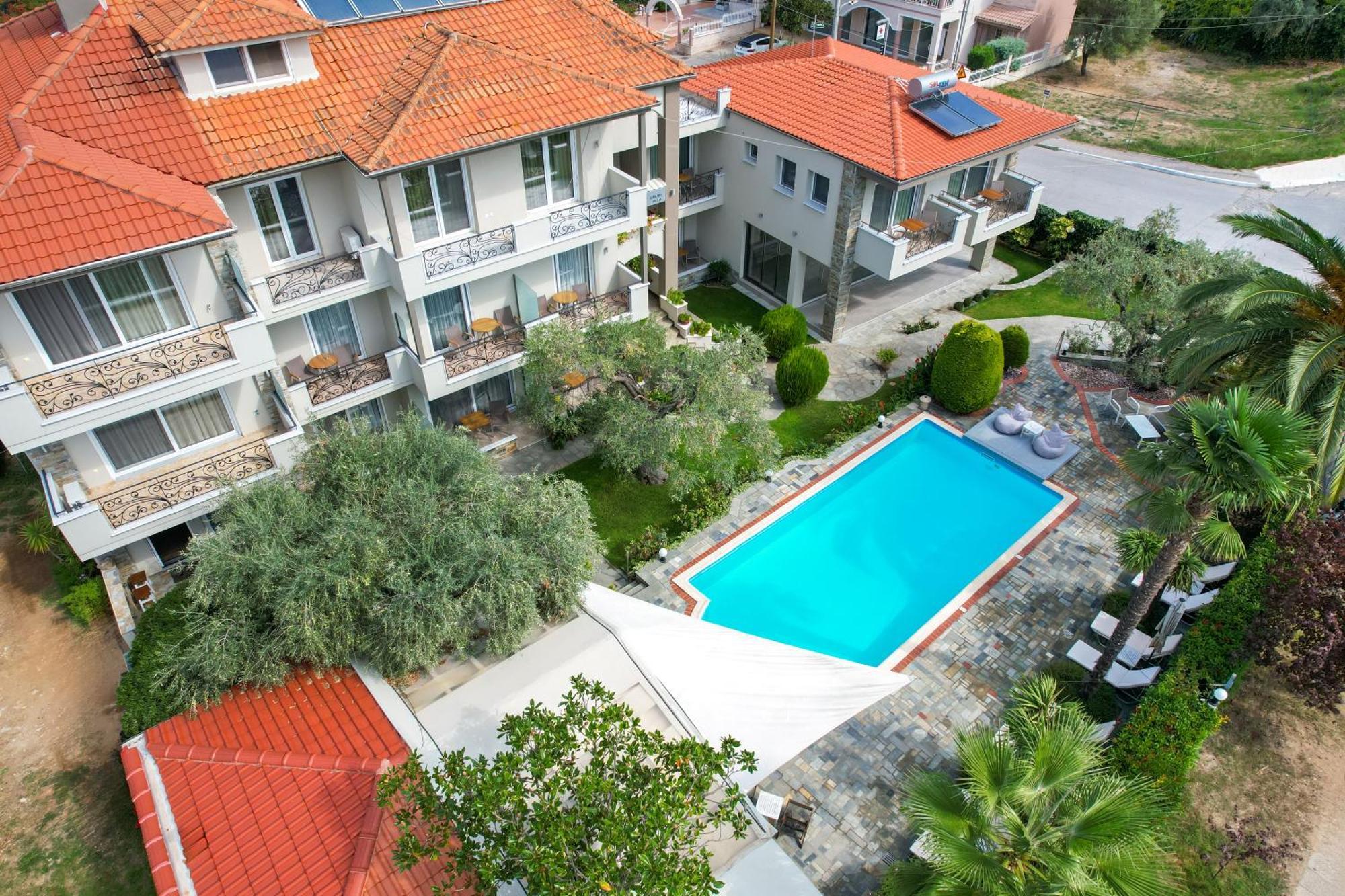 Luxury Villa Fotini Limenas  Exterior foto