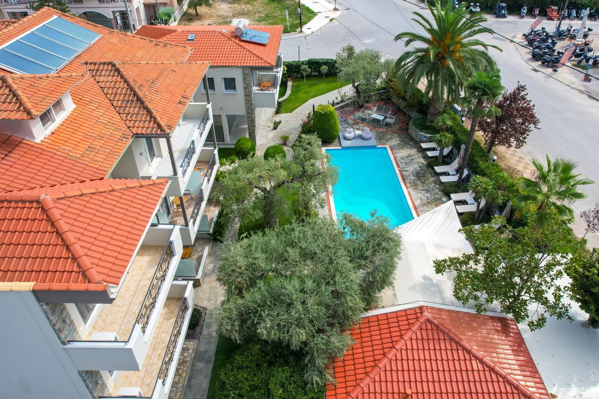 Luxury Villa Fotini Limenas  Exterior foto