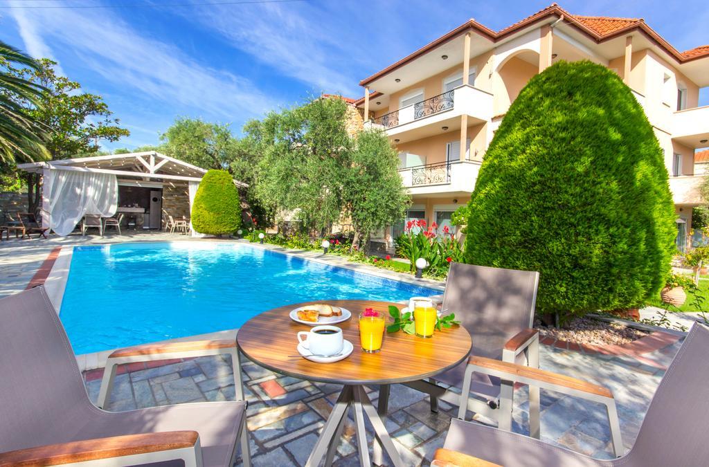 Luxury Villa Fotini Limenas  Exterior foto