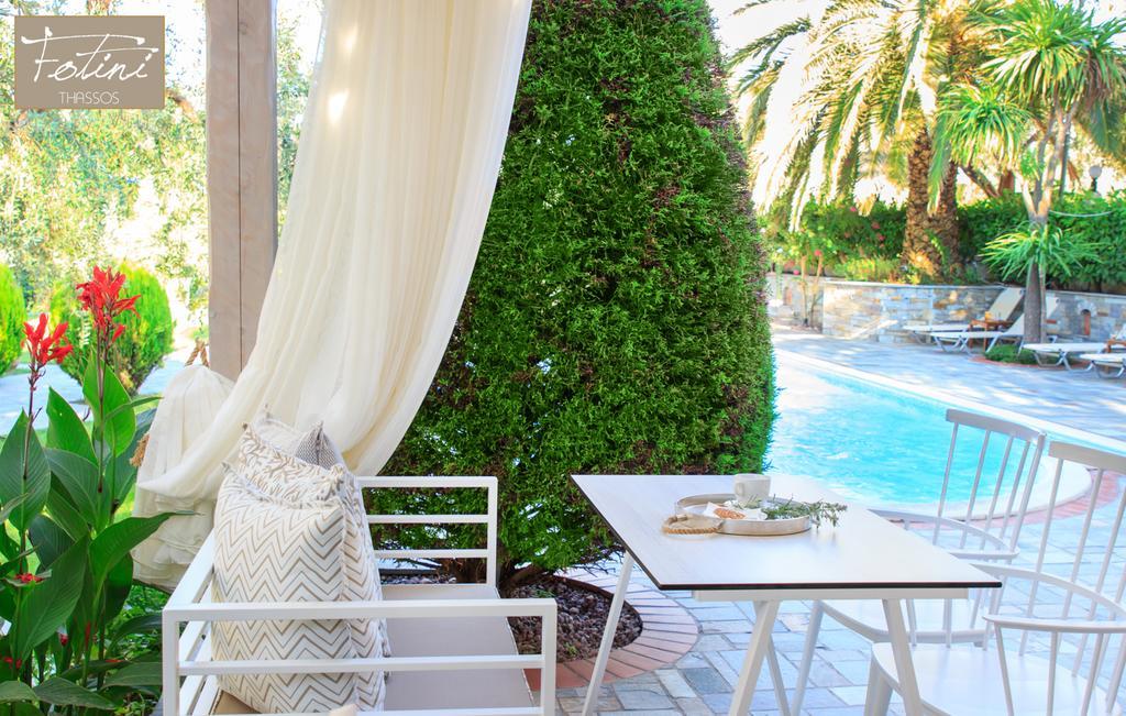 Luxury Villa Fotini Limenas  Exterior foto