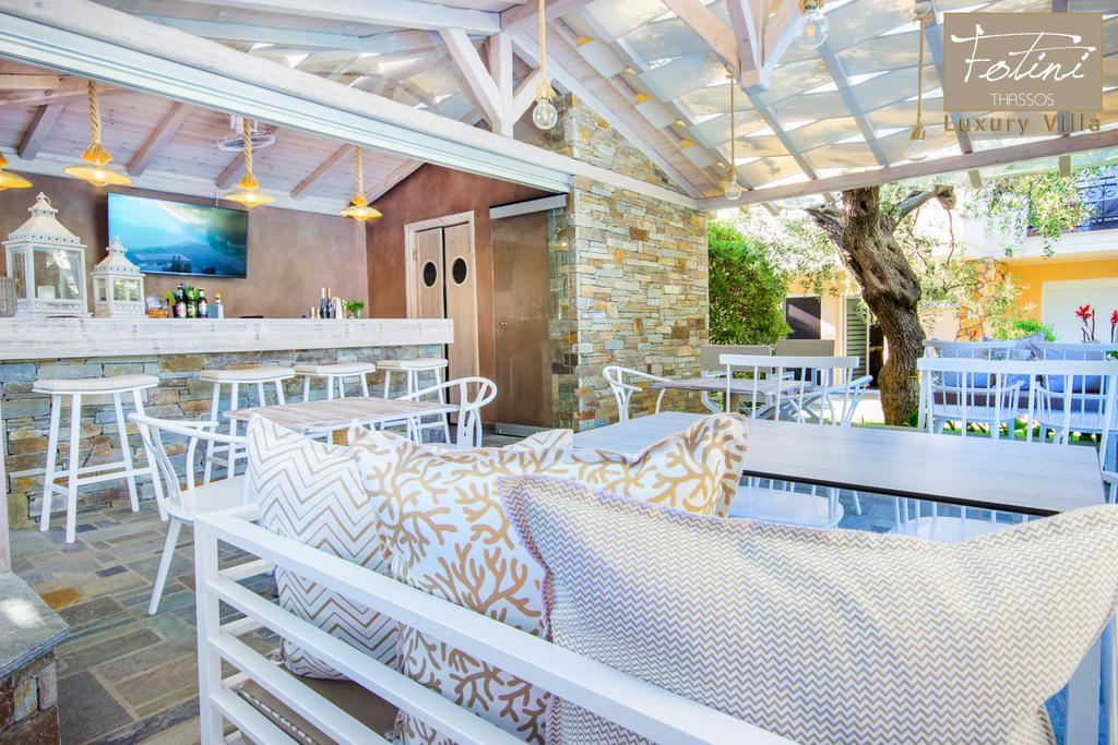 Luxury Villa Fotini Limenas  Exterior foto