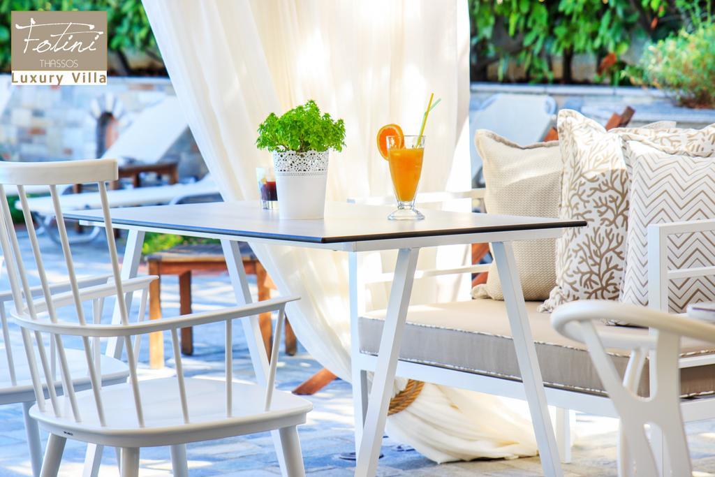 Luxury Villa Fotini Limenas  Exterior foto