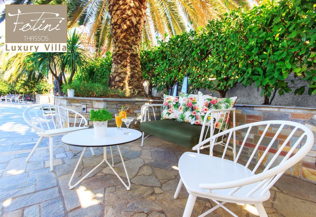 Luxury Villa Fotini Limenas  Exterior foto